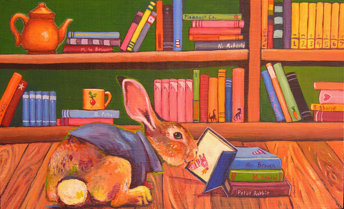 Reading rabbit